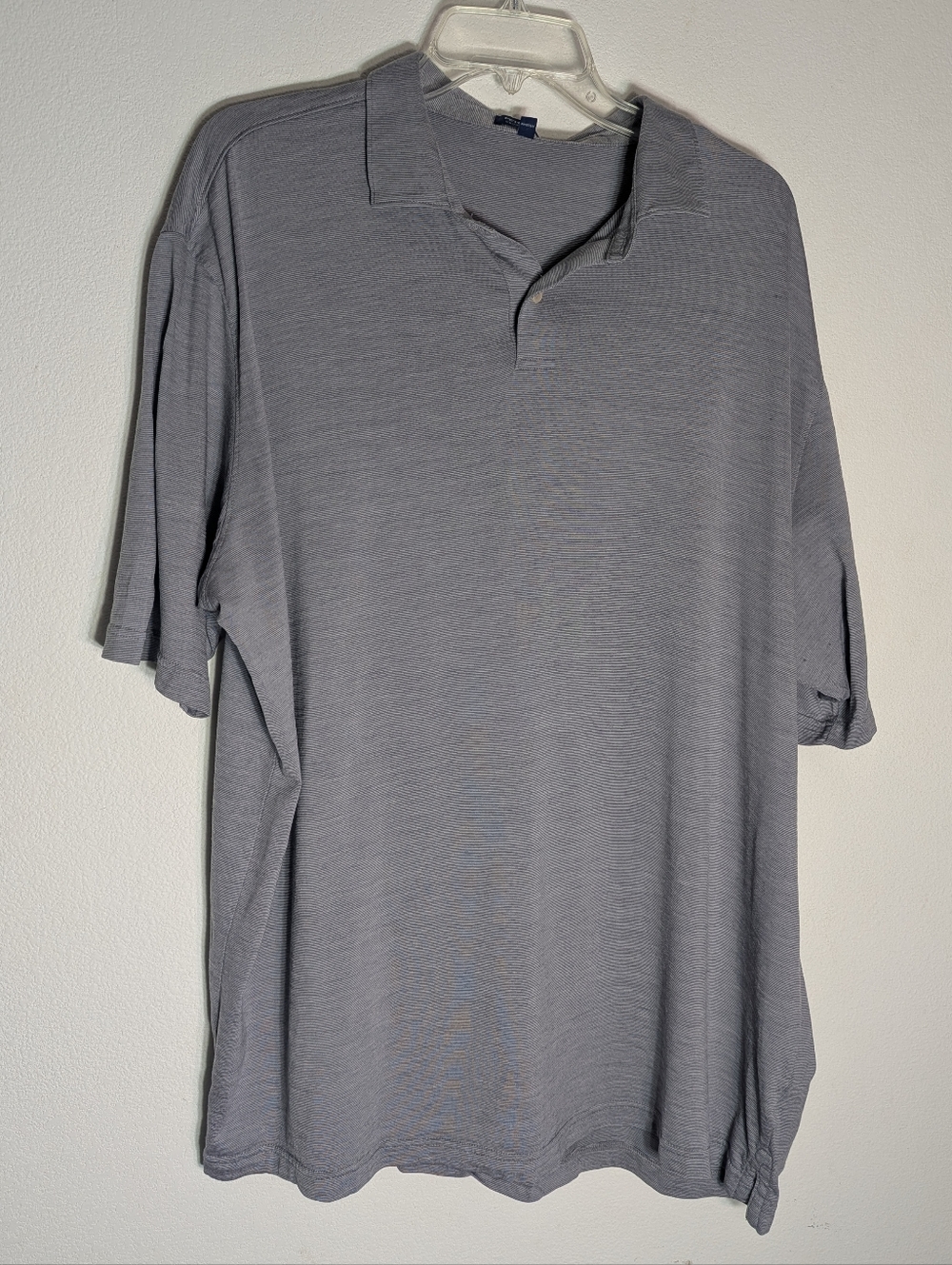 Peter Millar Mens Polo Shirt Wool Crown Gold Business Casual Quiet Luxury XXL